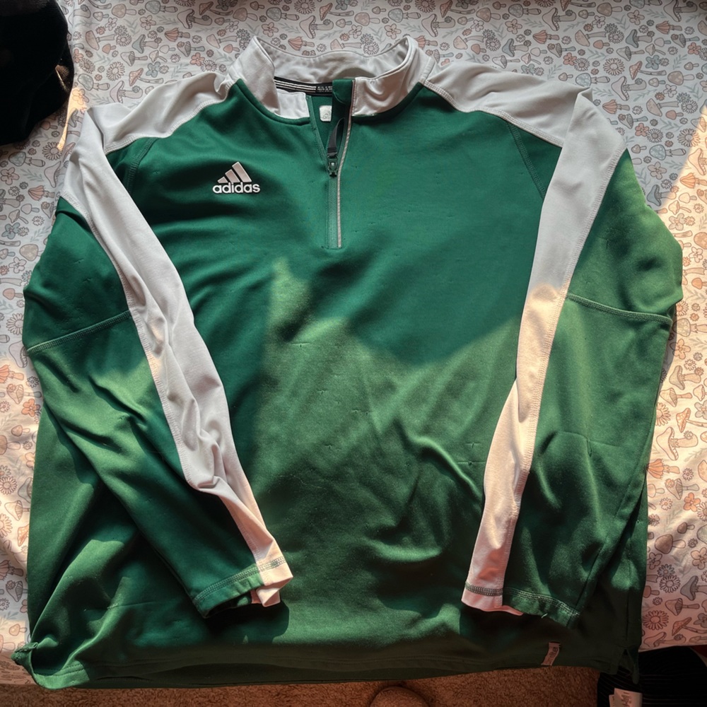 Green sweater from adidas